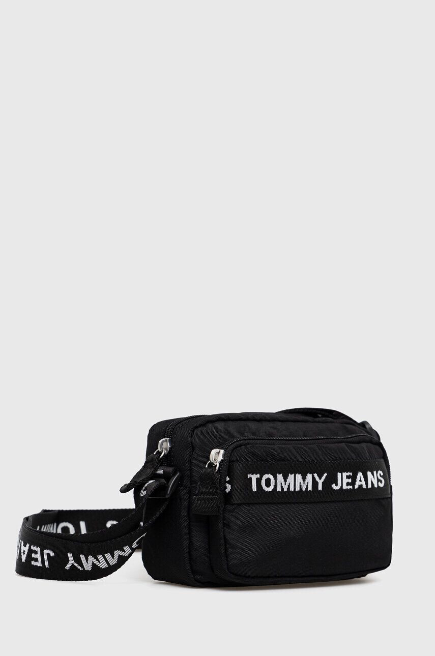 Tommy Jeans Torbica črna barva - Pepit.si