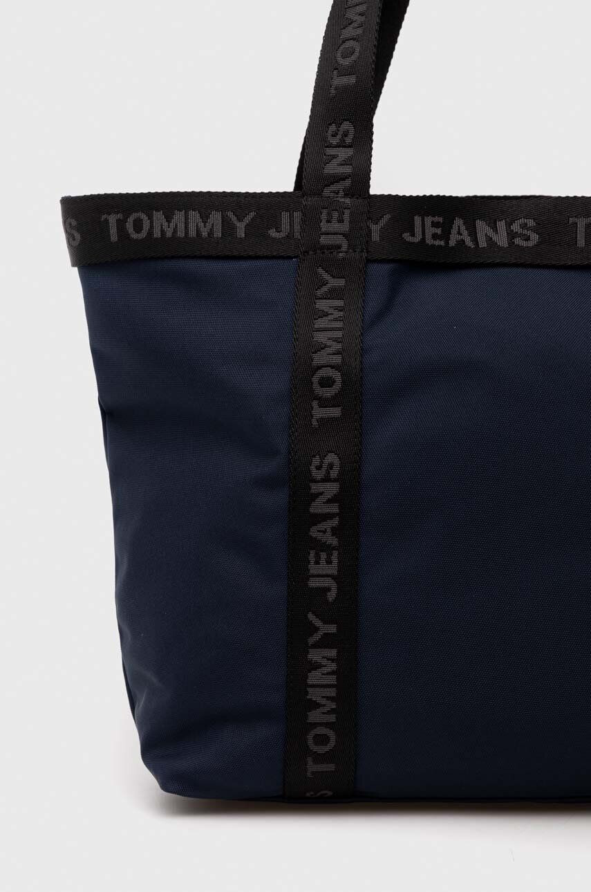 Tommy Jeans Torbica mornarsko modra barva - Pepit.si