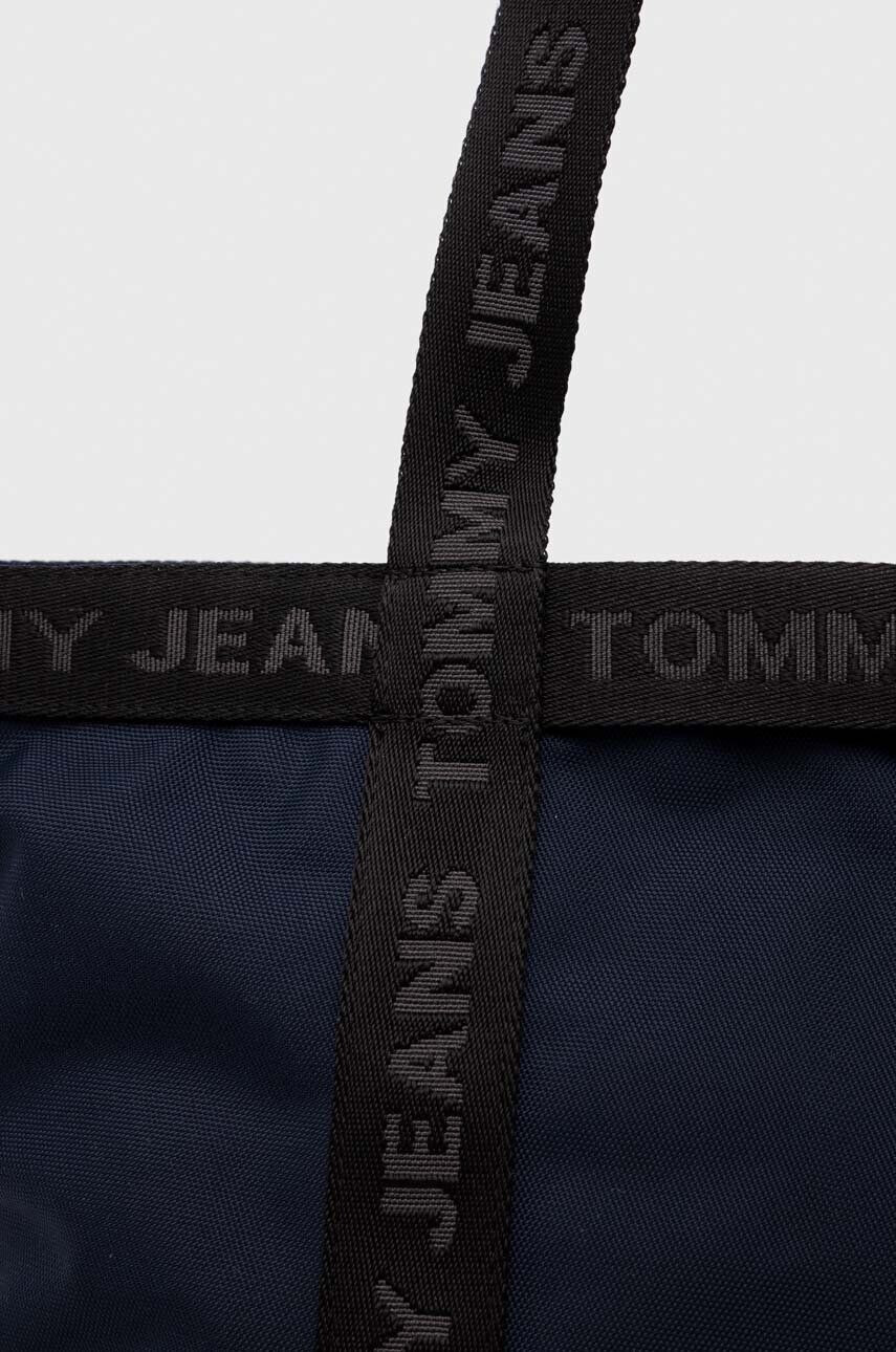 Tommy Jeans Torbica mornarsko modra barva - Pepit.si