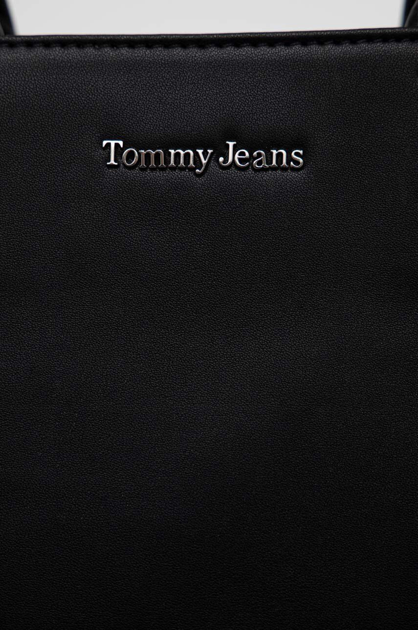 Tommy Jeans Torbica črna barva - Pepit.si