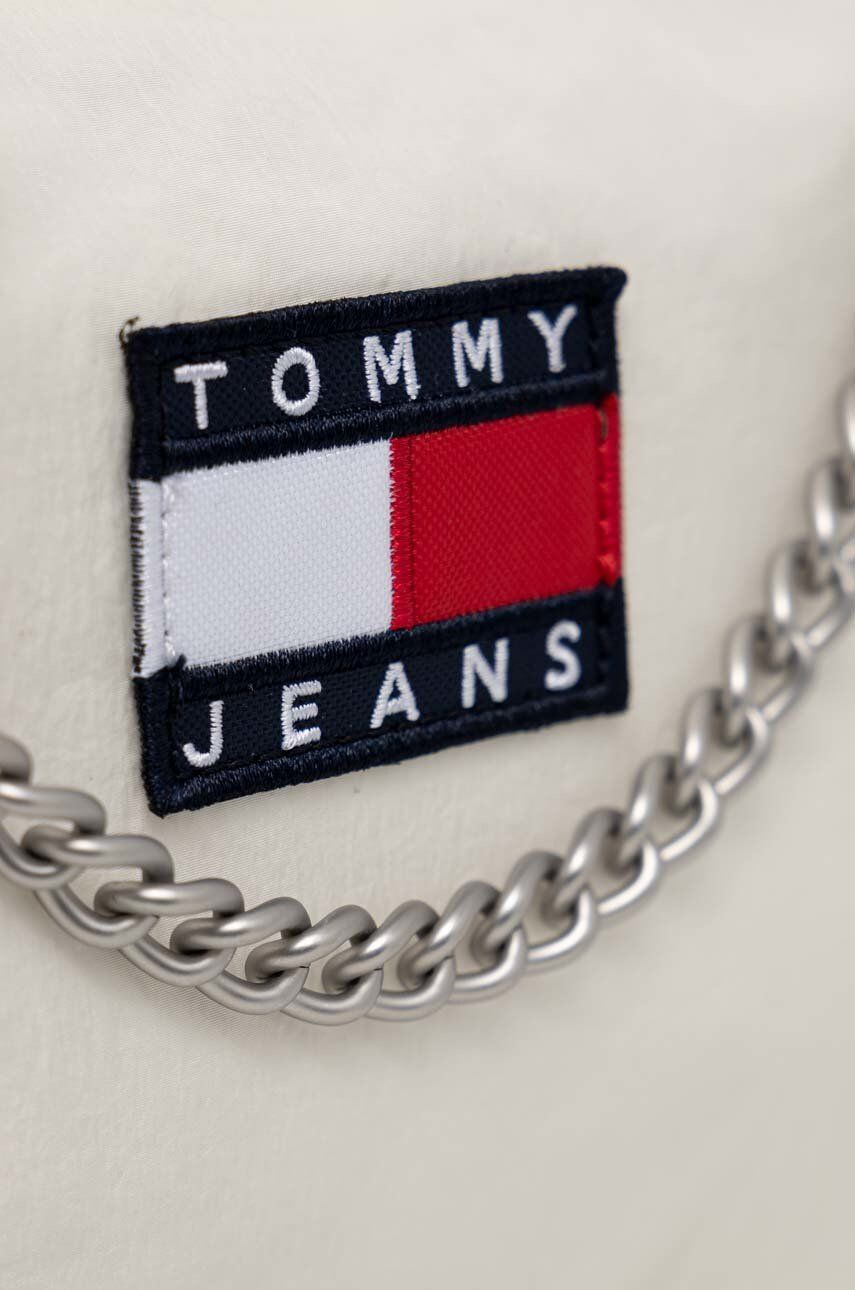 Tommy Jeans Torbica bež barva - Pepit.si