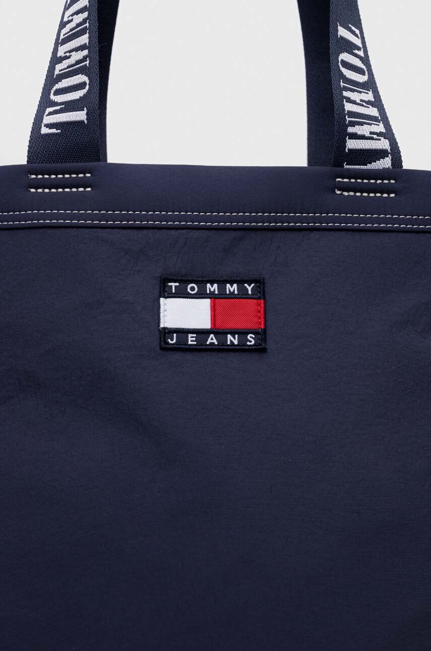 Tommy Jeans Torbica mornarsko modra barva - Pepit.si