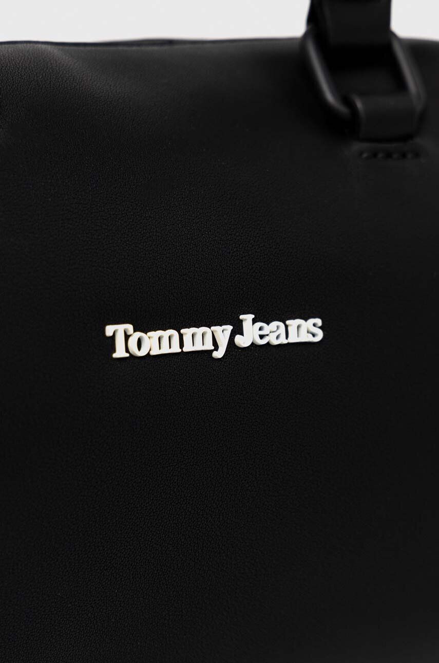 Tommy Jeans Torbica črna barva - Pepit.si