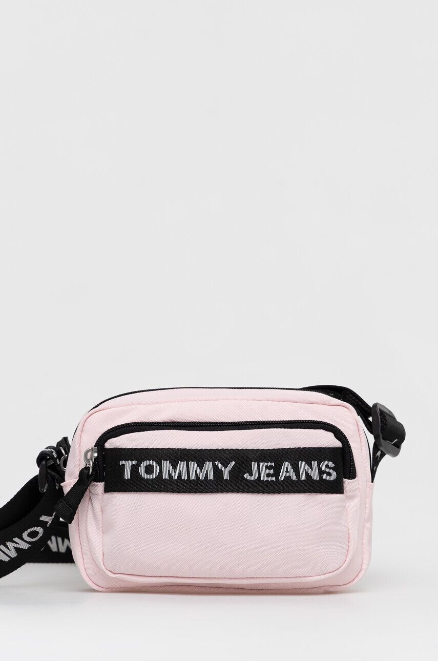 Tommy Jeans Torbica roza barva - Pepit.si