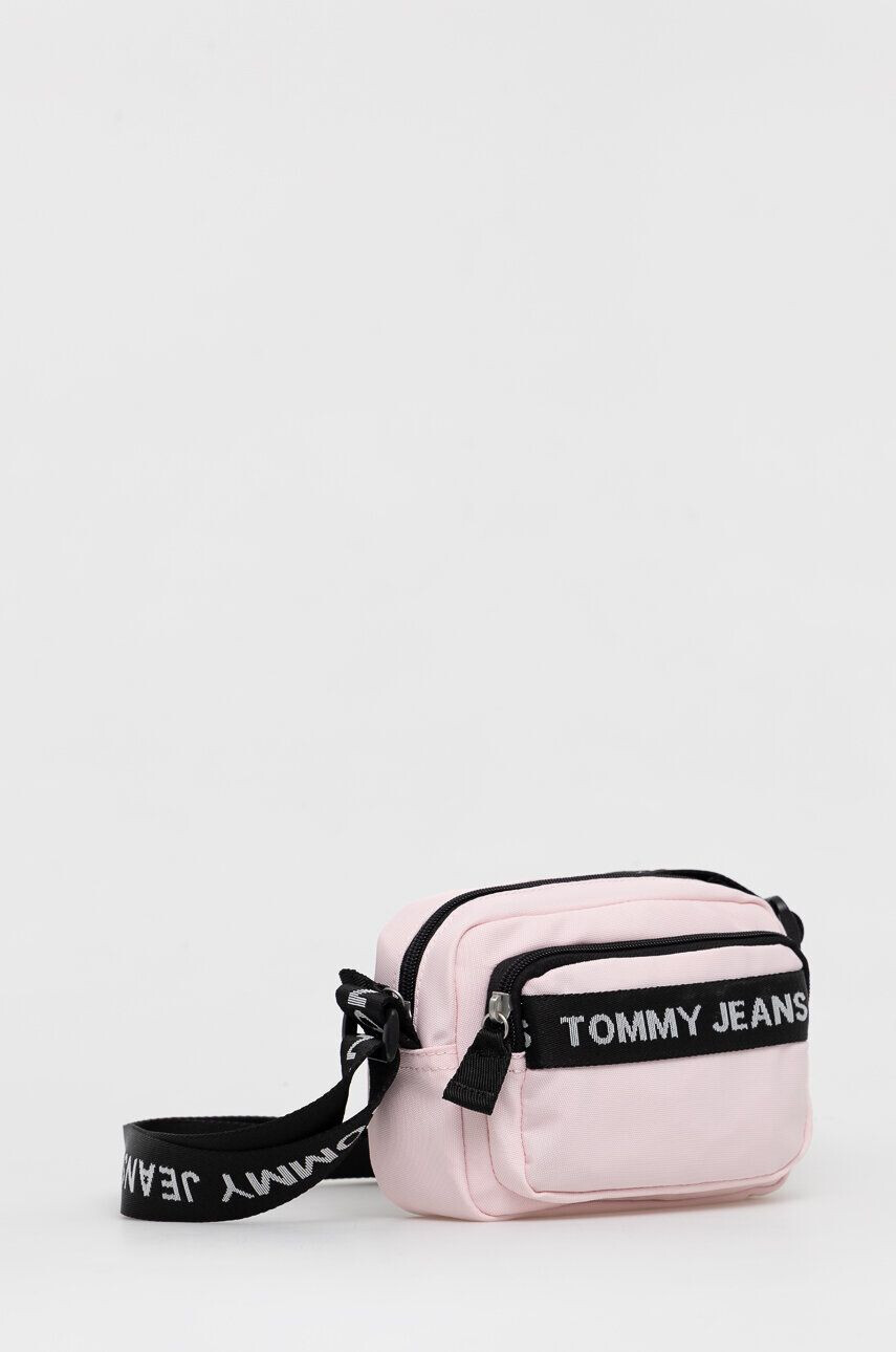 Tommy Jeans Torbica roza barva - Pepit.si