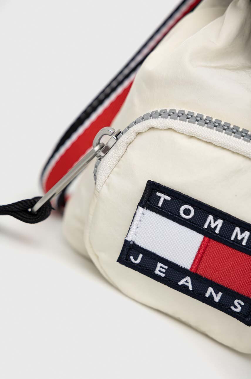 Tommy Jeans Torbica za okoli pasu bež barva - Pepit.si