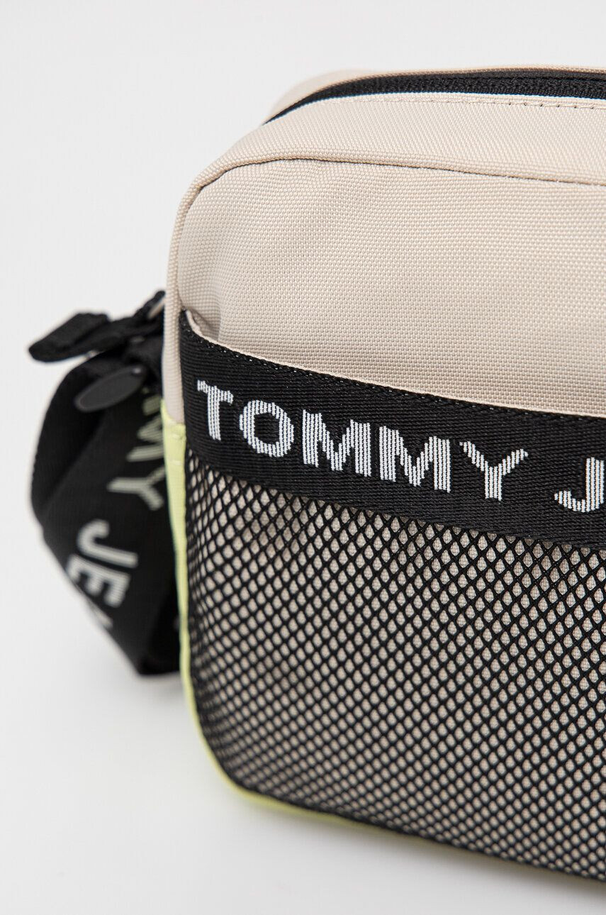 Tommy Jeans Torbica za okoli pasu bež barva - Pepit.si