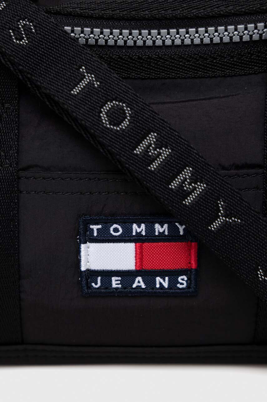 Tommy Jeans Torbica za okoli pasu črna barva - Pepit.si