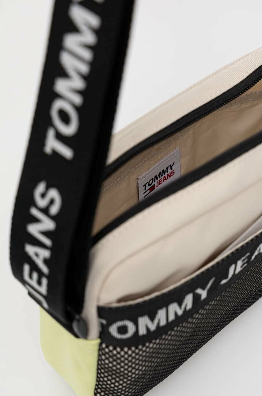 Tommy Jeans Torbica za okoli pasu črna barva - Pepit.si