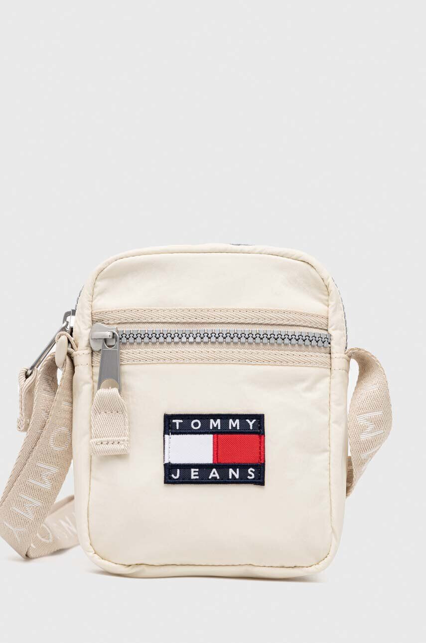 Tommy Jeans Torbica za okoli pasu črna barva - Pepit.si