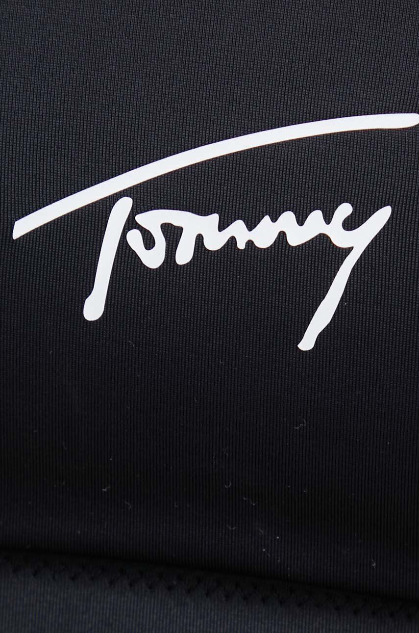 Tommy Jeans Zgornji del kopalk črna barva - Pepit.si