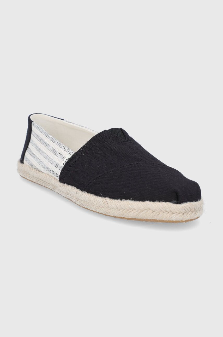 Toms Espadrile črna barva - Pepit.si