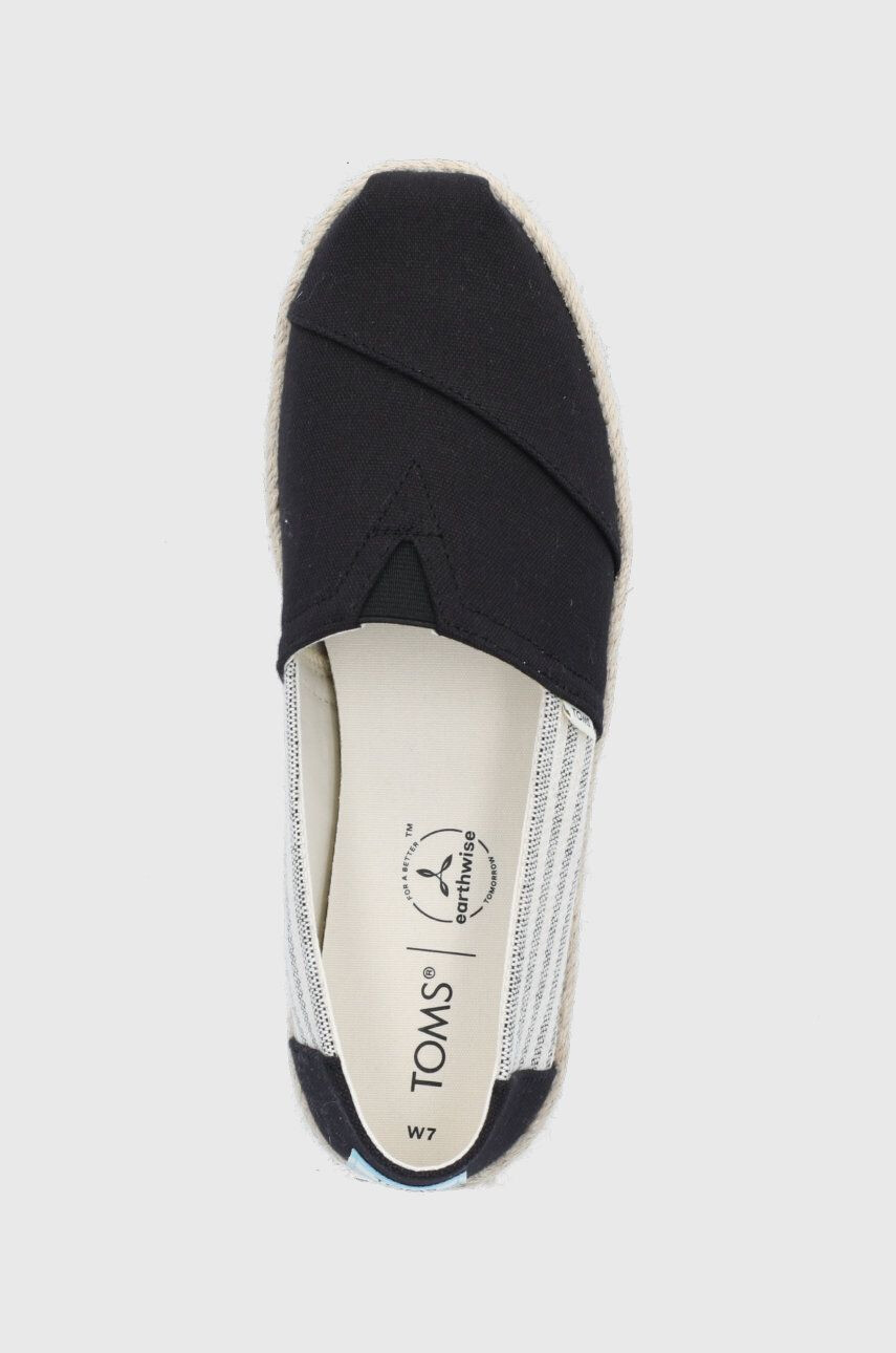 Toms Espadrile črna barva - Pepit.si