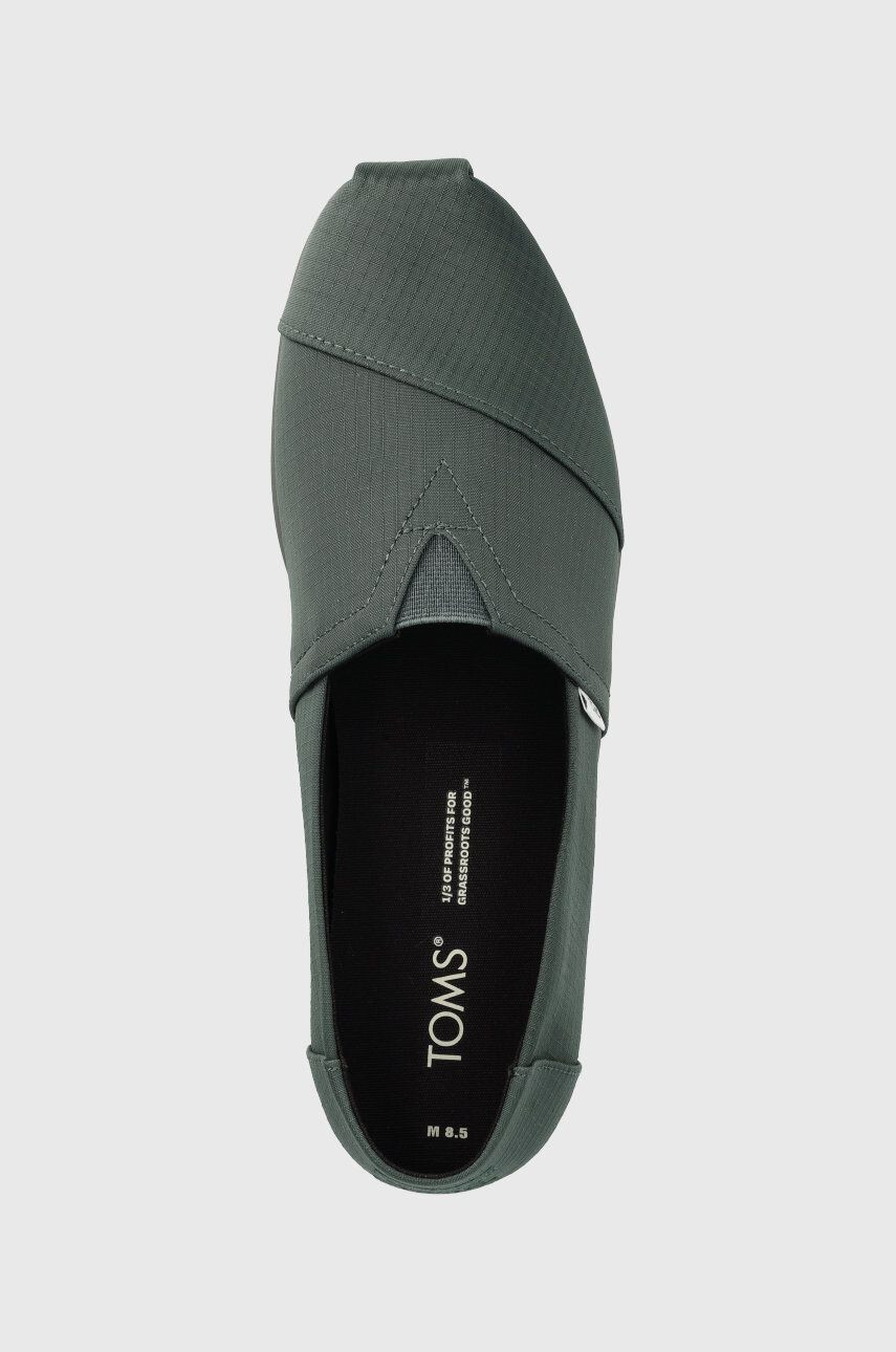 Toms Espadrile Alpargata vijolična barva 10019908 - Pepit.si