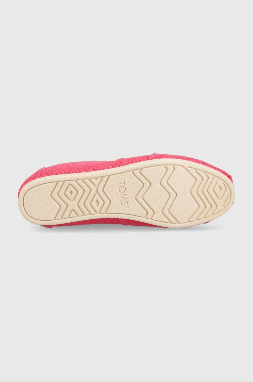 Toms Espadrile Alpargata roza barva - Pepit.si