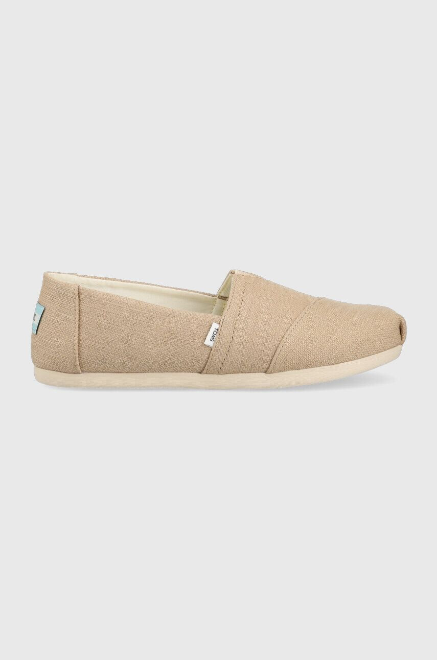 Toms Espadrile Alpargata bež barva - Pepit.si