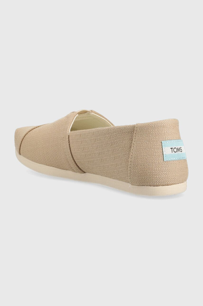 Toms Espadrile Alpargata bež barva - Pepit.si