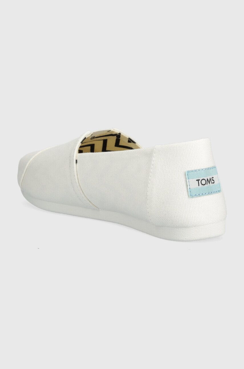 Toms Espadrile Alpargata bela barva - Pepit.si