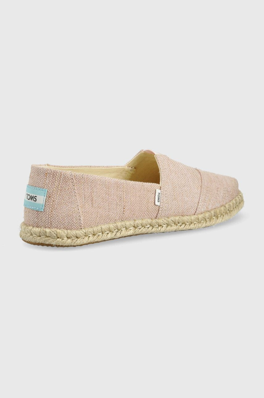 Toms Espadrile Alpargata Rope bež barva 10019673 - Pepit.si