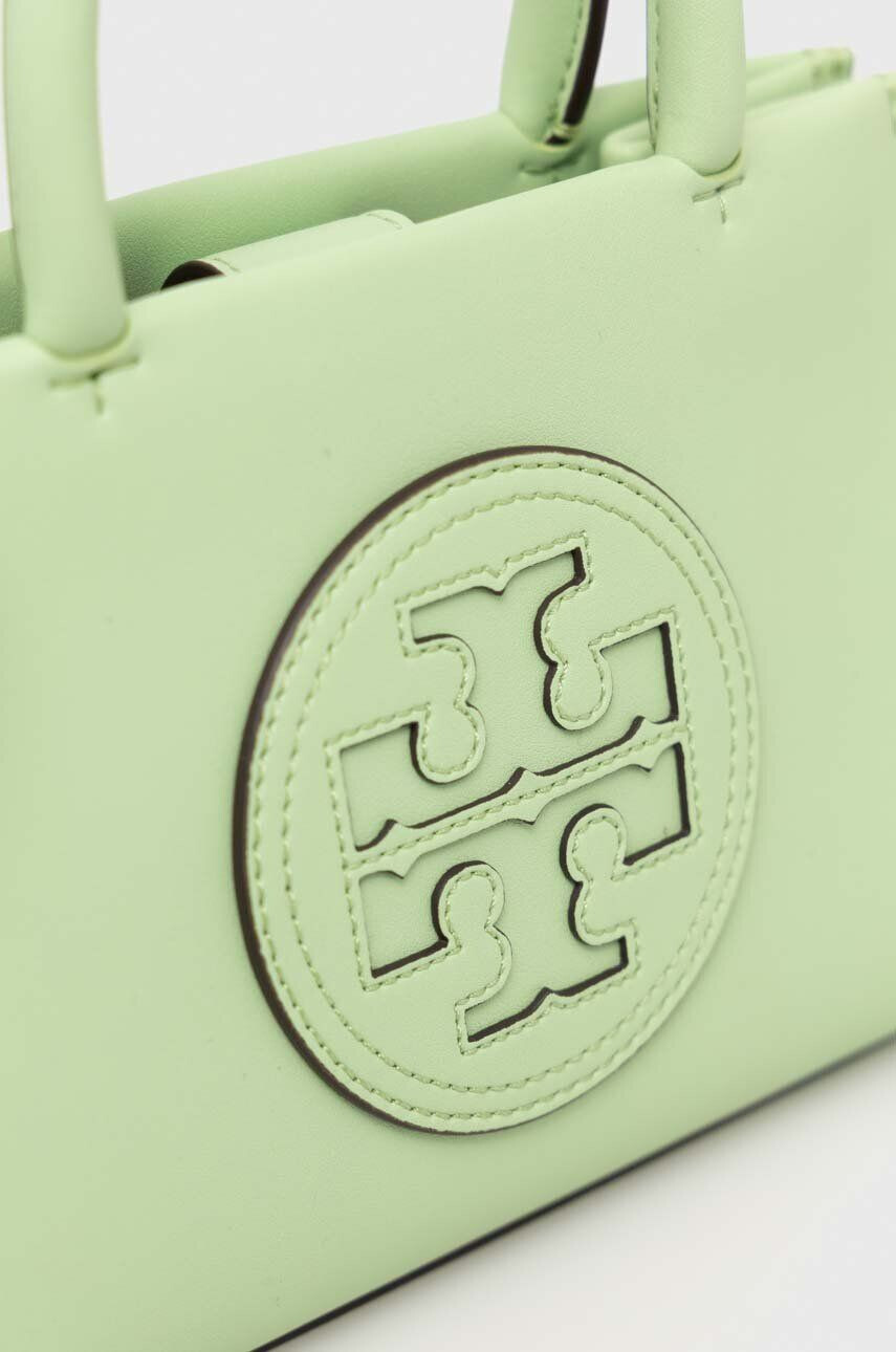 Tory Burch Torbica zelena barva - Pepit.si