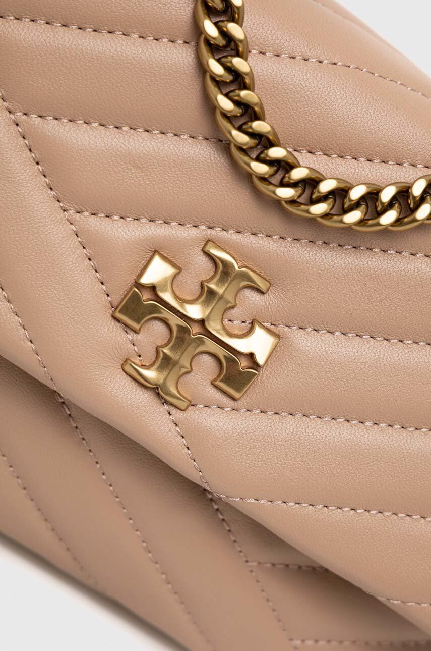 Tory Burch Torbica bež barva - Pepit.si