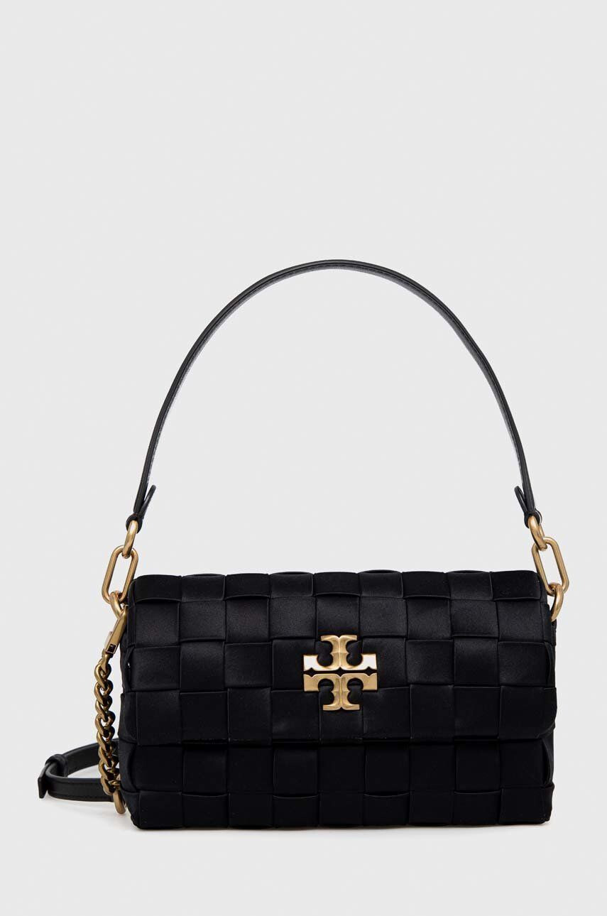 Tory Burch Torbica črna barva - Pepit.si