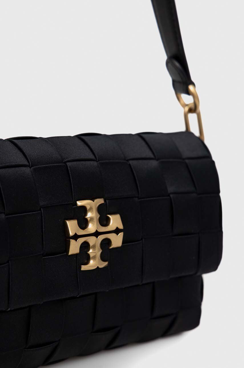 Tory Burch Torbica črna barva - Pepit.si