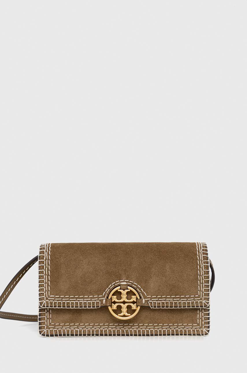 Tory Burch Torbica iz semiša - Pepit.si