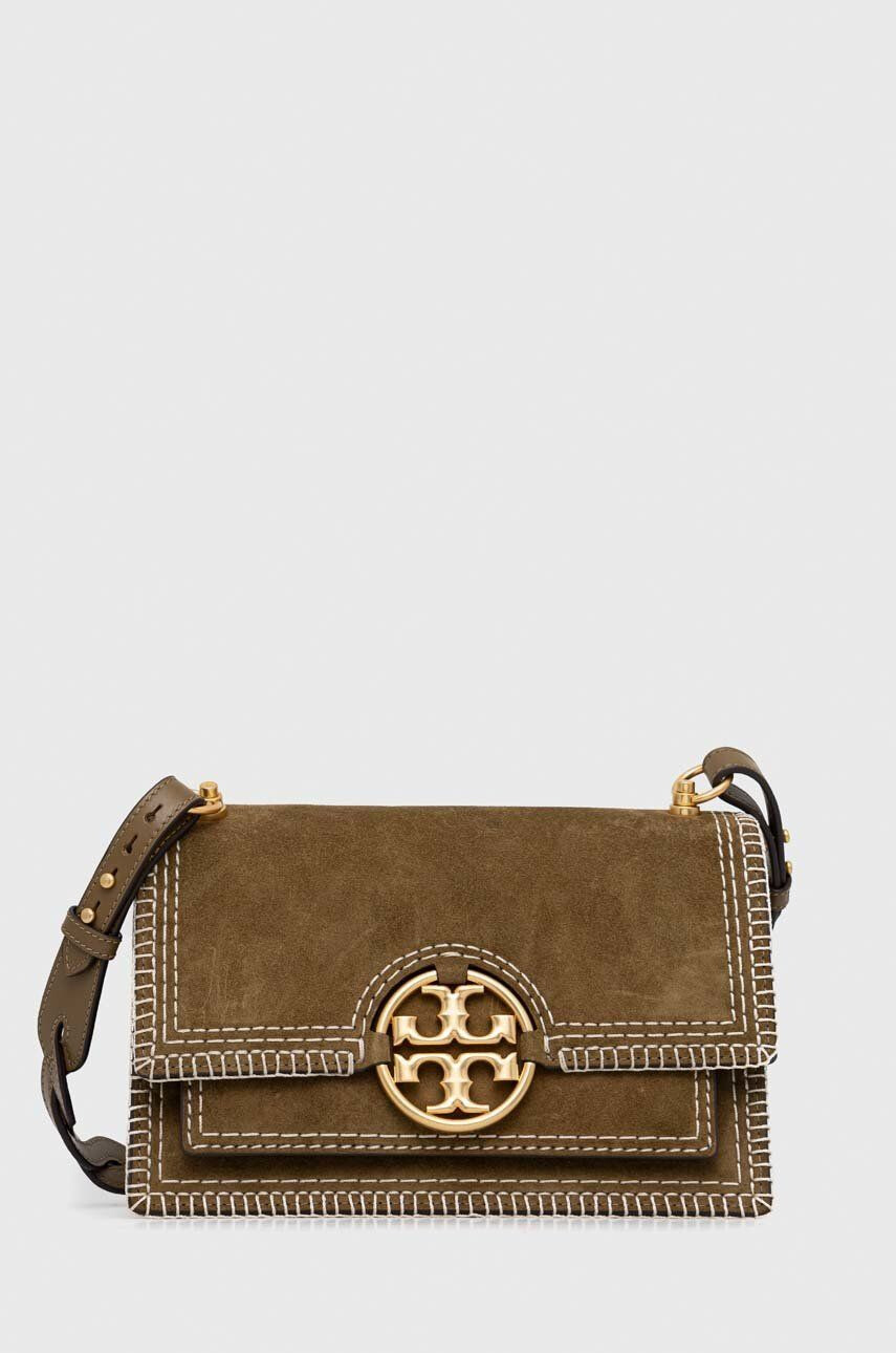 Tory Burch Torbica iz semiša - Pepit.si