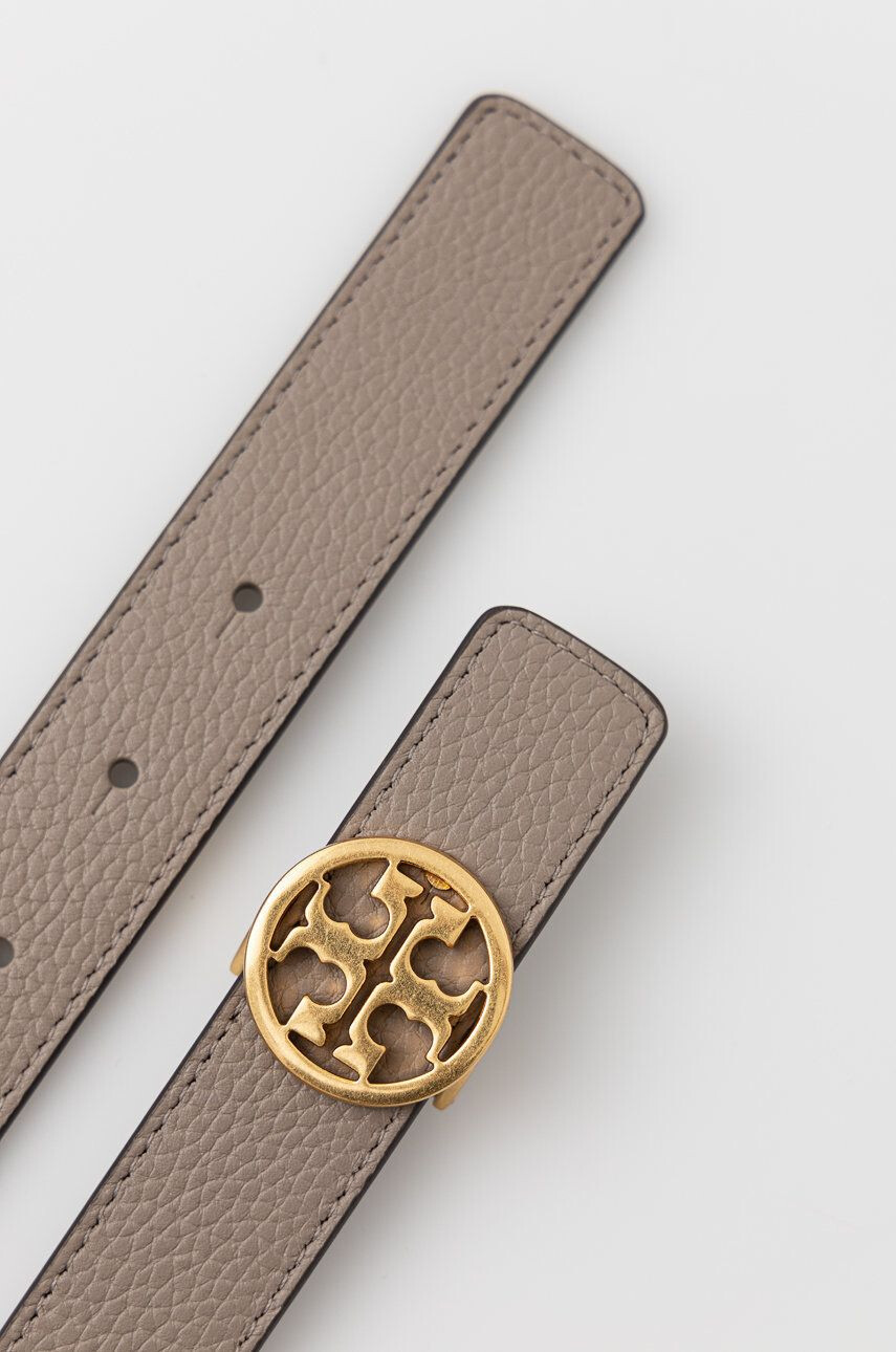 Tory Burch Usnjen dvostranski pas - Pepit.si