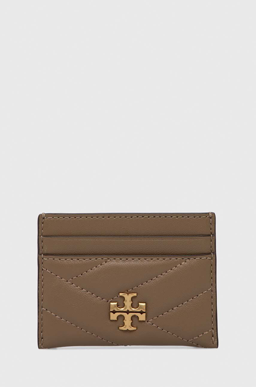 Tory Burch Usnjen etui za kartice - Pepit.si