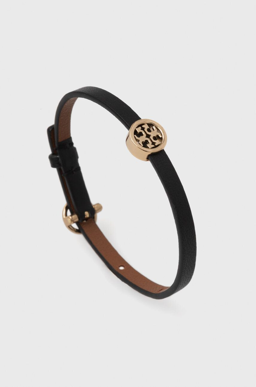 Tory Burch Usnjena zapestnica - Pepit.si