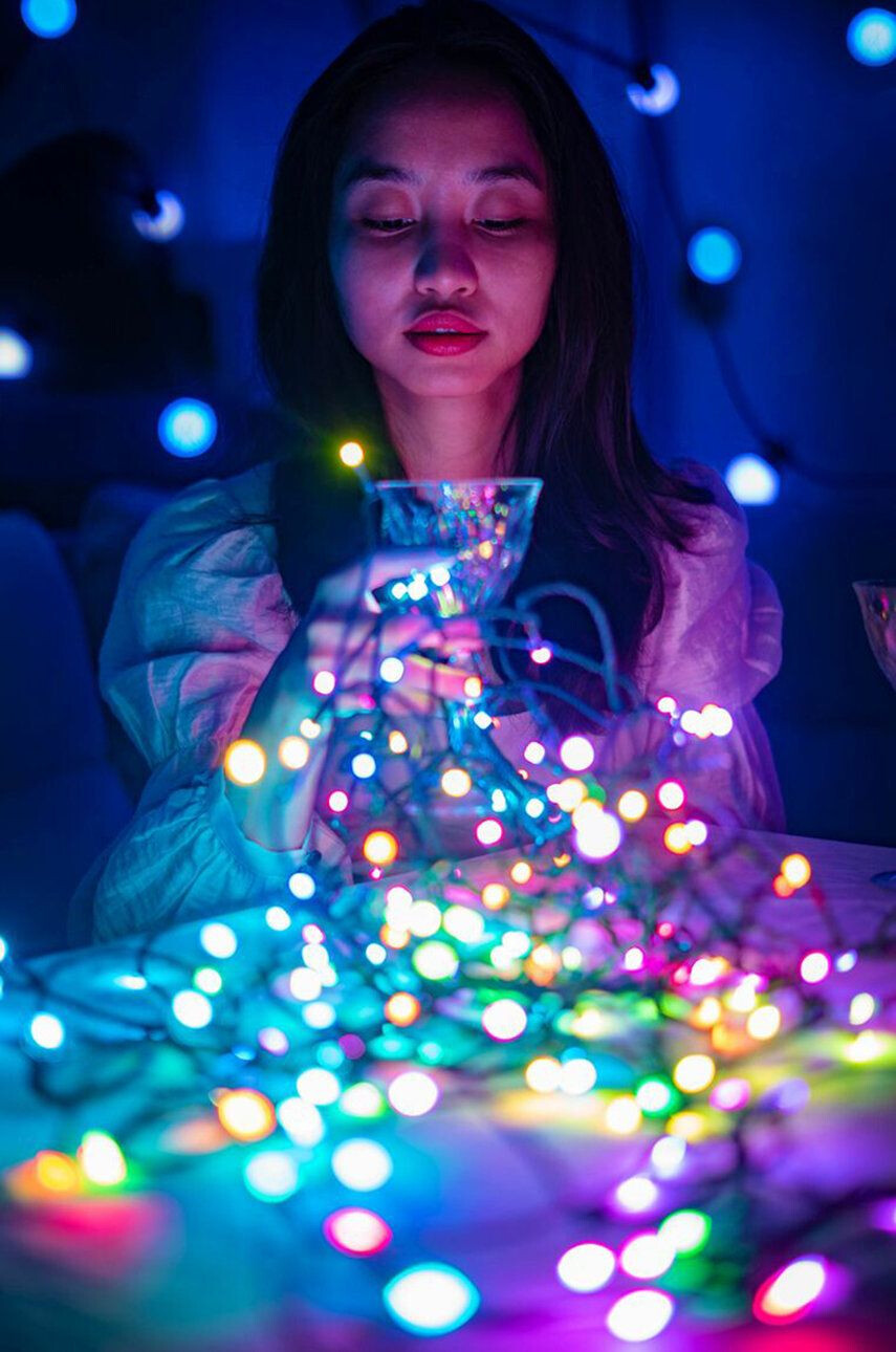 Twinkly pametne lučke za božično drevo 400 LED RGB+W 32mb - Pepit.si