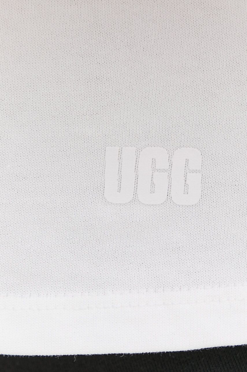 Ugg Bombažen t-shirt bela barva - Pepit.si