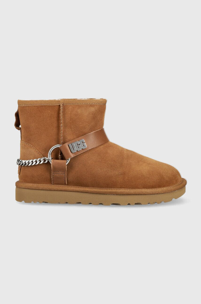 Ugg Snežke iz semiša W Classic Mini Chains Ii - Pepit.si