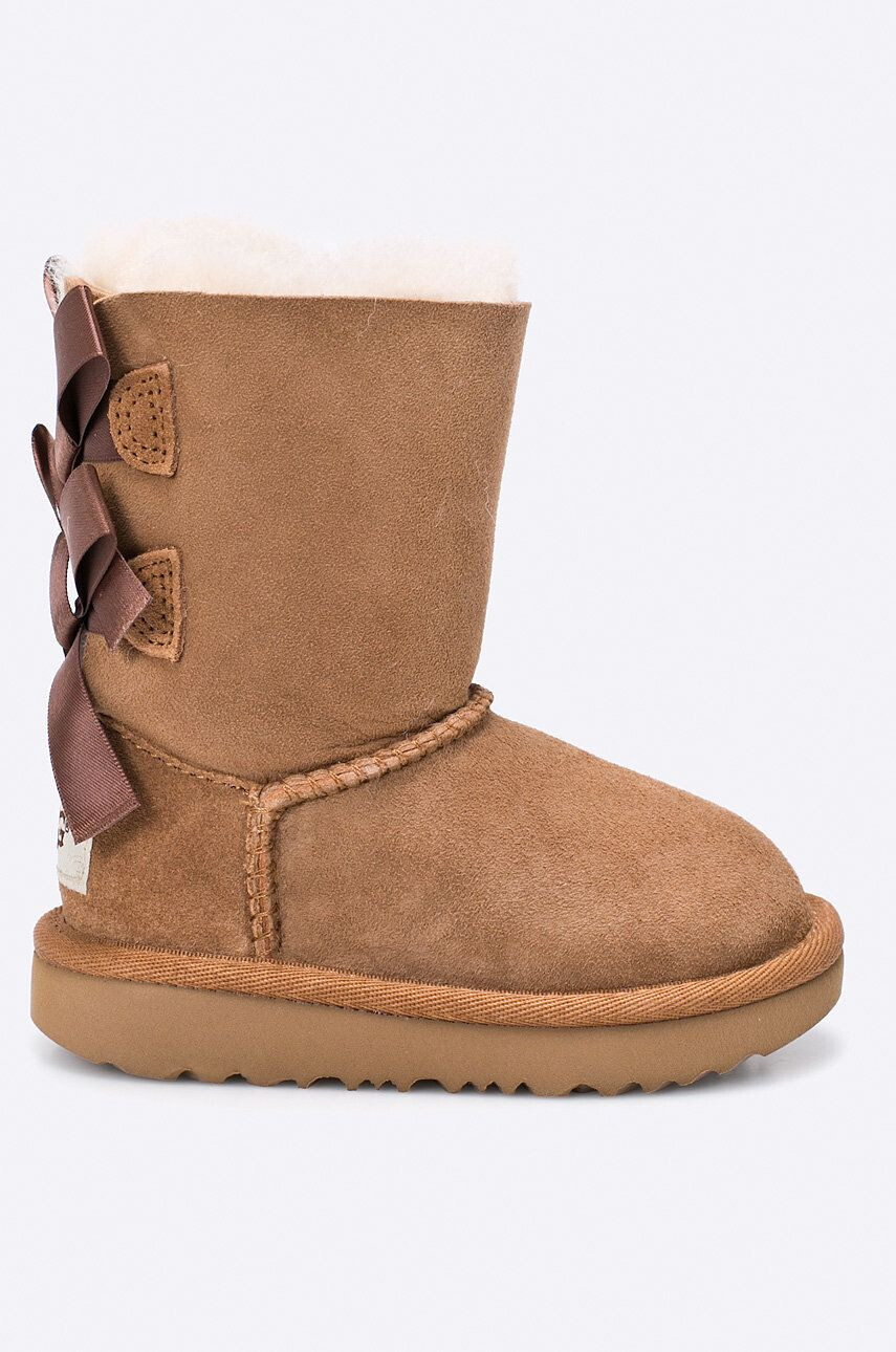 Ugg Zimska obutev bailey bow ii rjava barva - Pepit.si