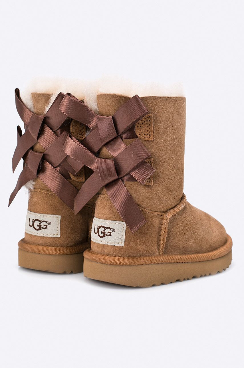 Ugg Zimska obutev bailey bow ii rjava barva - Pepit.si