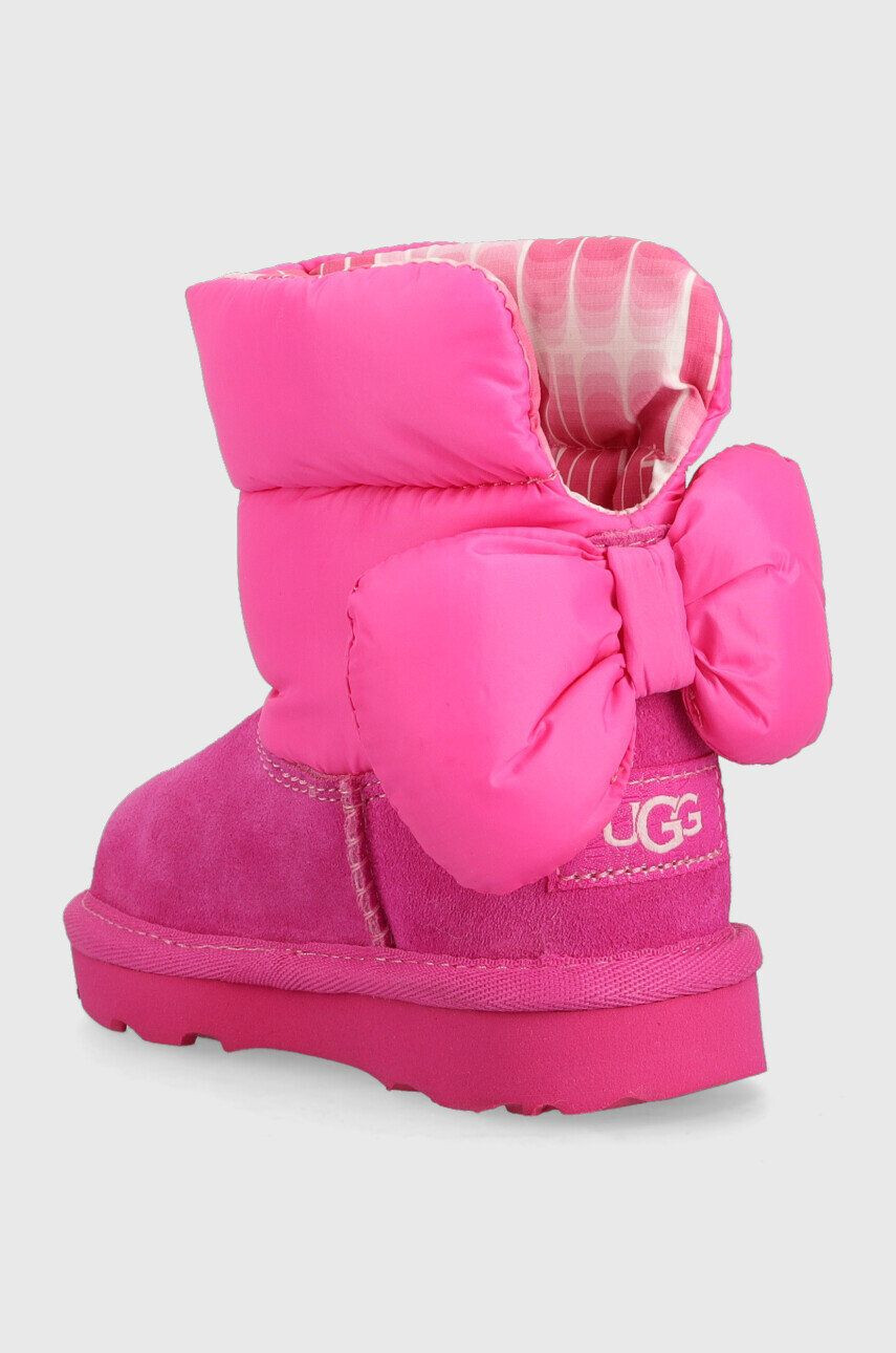 Ugg Zimska obutev BAILEY BOW MAXI roza barva - Pepit.si