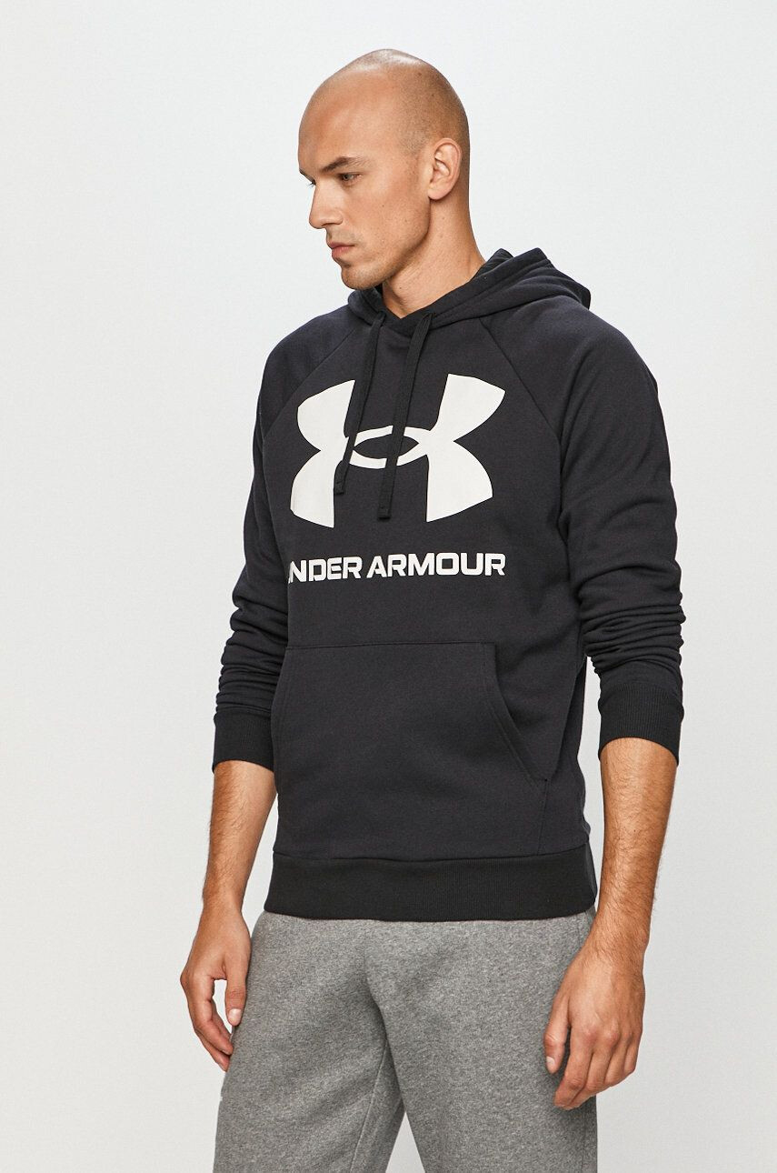 Under Armour Bluza ženska črna barva - Pepit.si