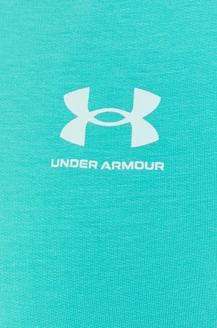 Under Armour Bluza ženska zelena barva - Pepit.si