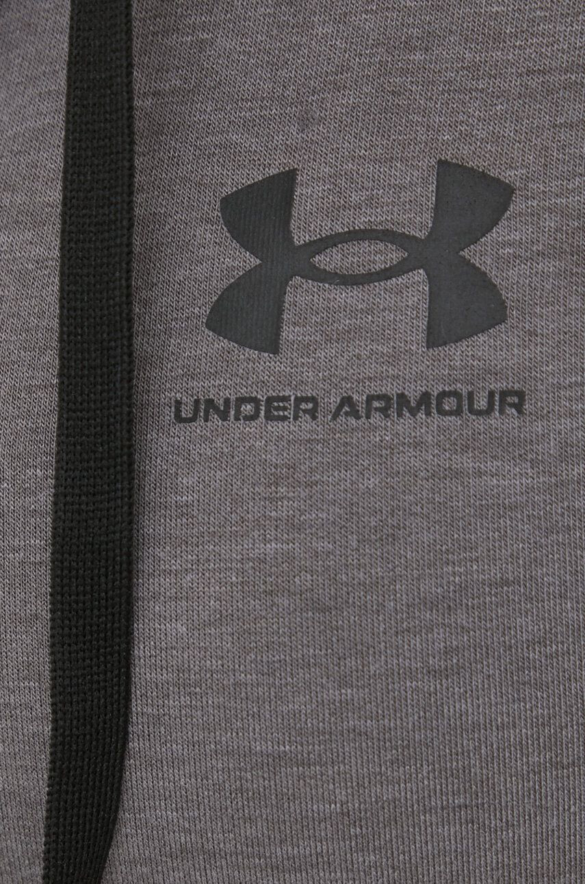 Under Armour Bluza ženska siva barva - Pepit.si