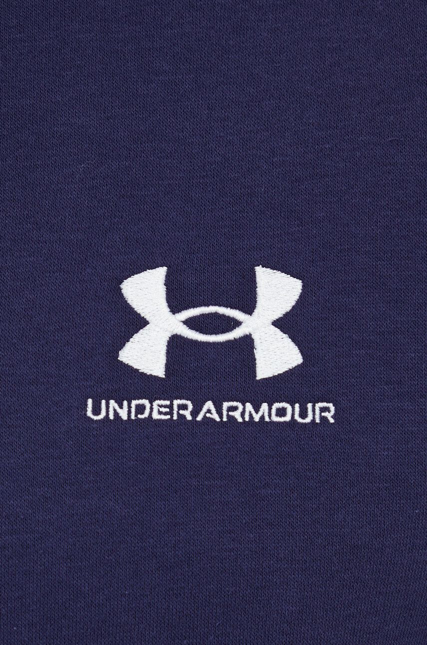 Under Armour Bluza moška mornarsko modra barva s kapuco - Pepit.si