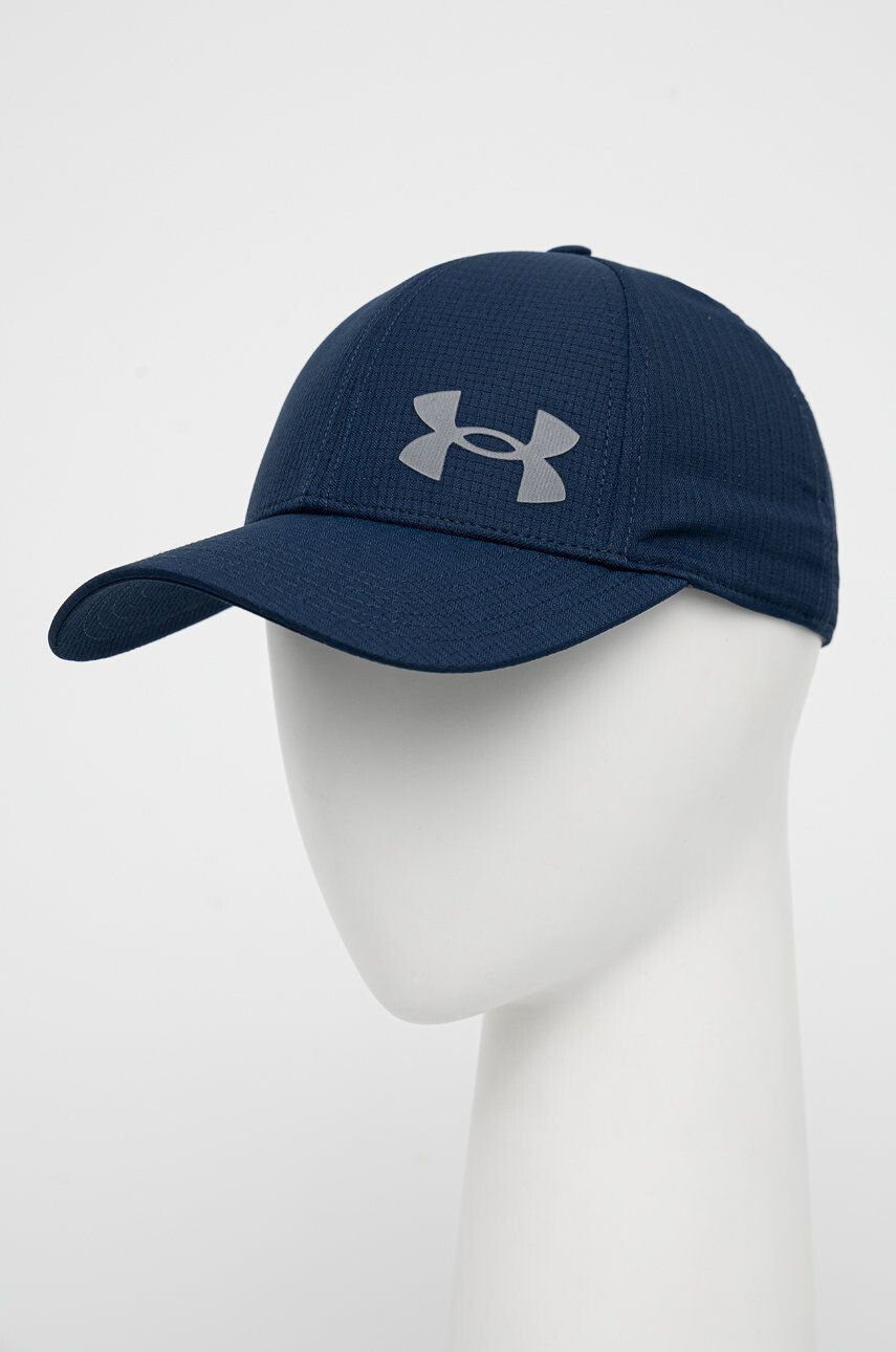 Under Armour Kapa na šilt Isochill Armourvent mornarsko modra barva - Pepit.si