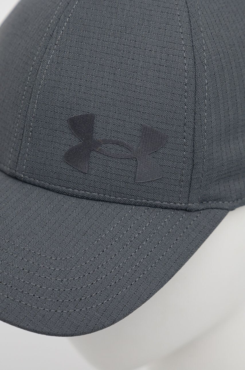 Under Armour Kapa na šilt Isochill Armourvent siva barva - Pepit.si