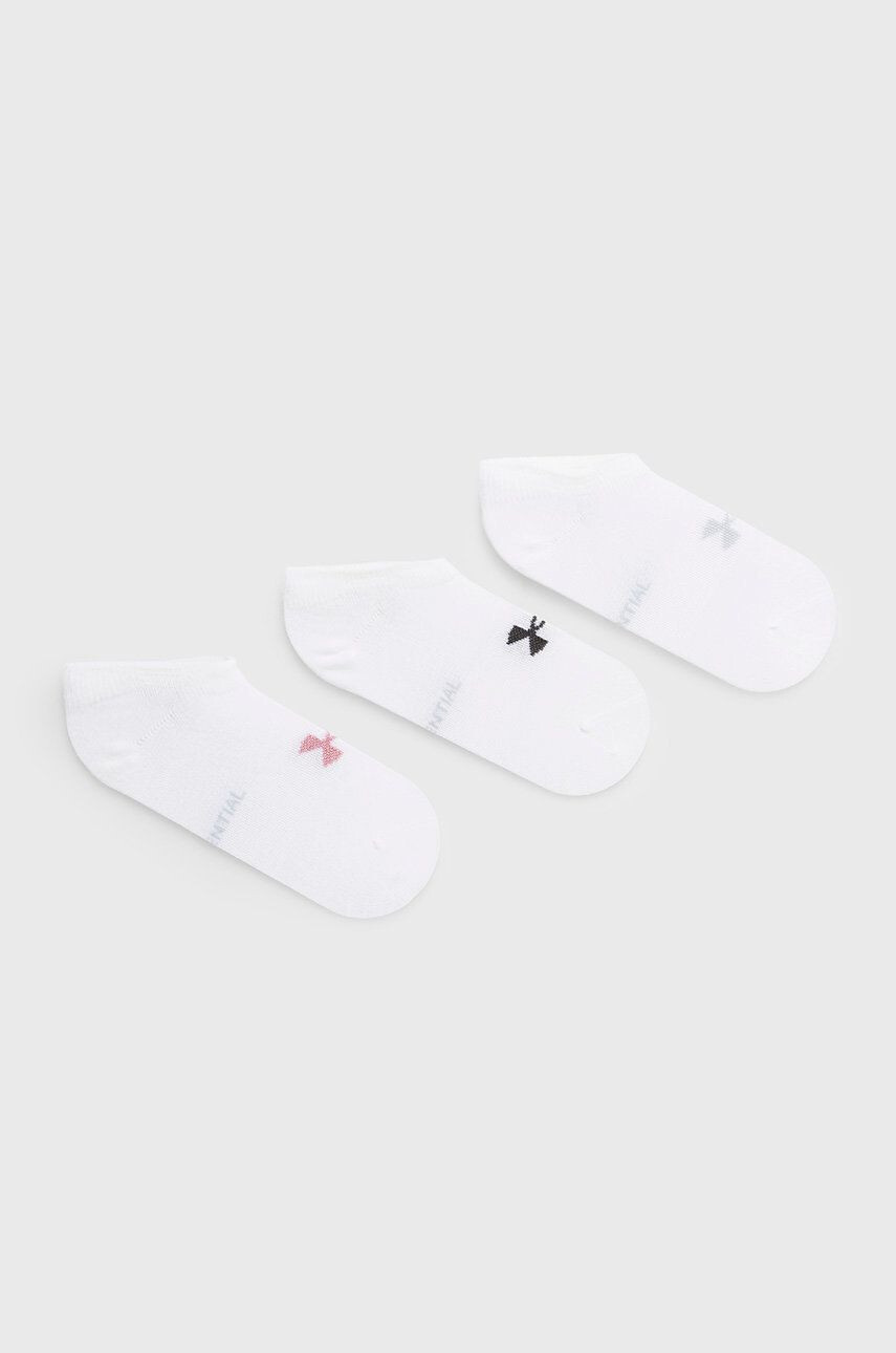 Under Armour Nogavice bela barva - Pepit.si