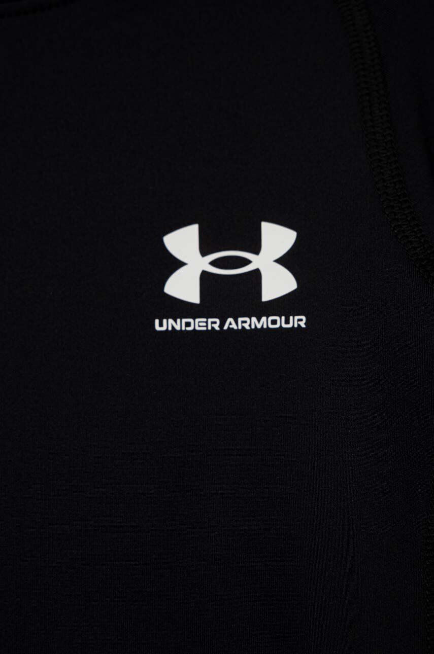 Under Armour Otroška dolga majica črna barva - Pepit.si