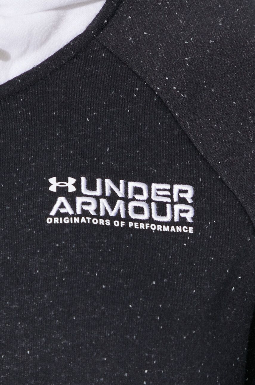 Under Armour Pulover ženska siva barva s kapuco - Pepit.si