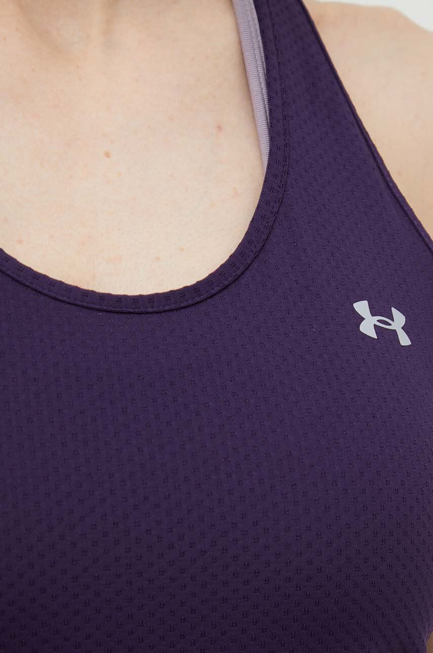 Under Armour Top za vadbo vijolična barva - Pepit.si