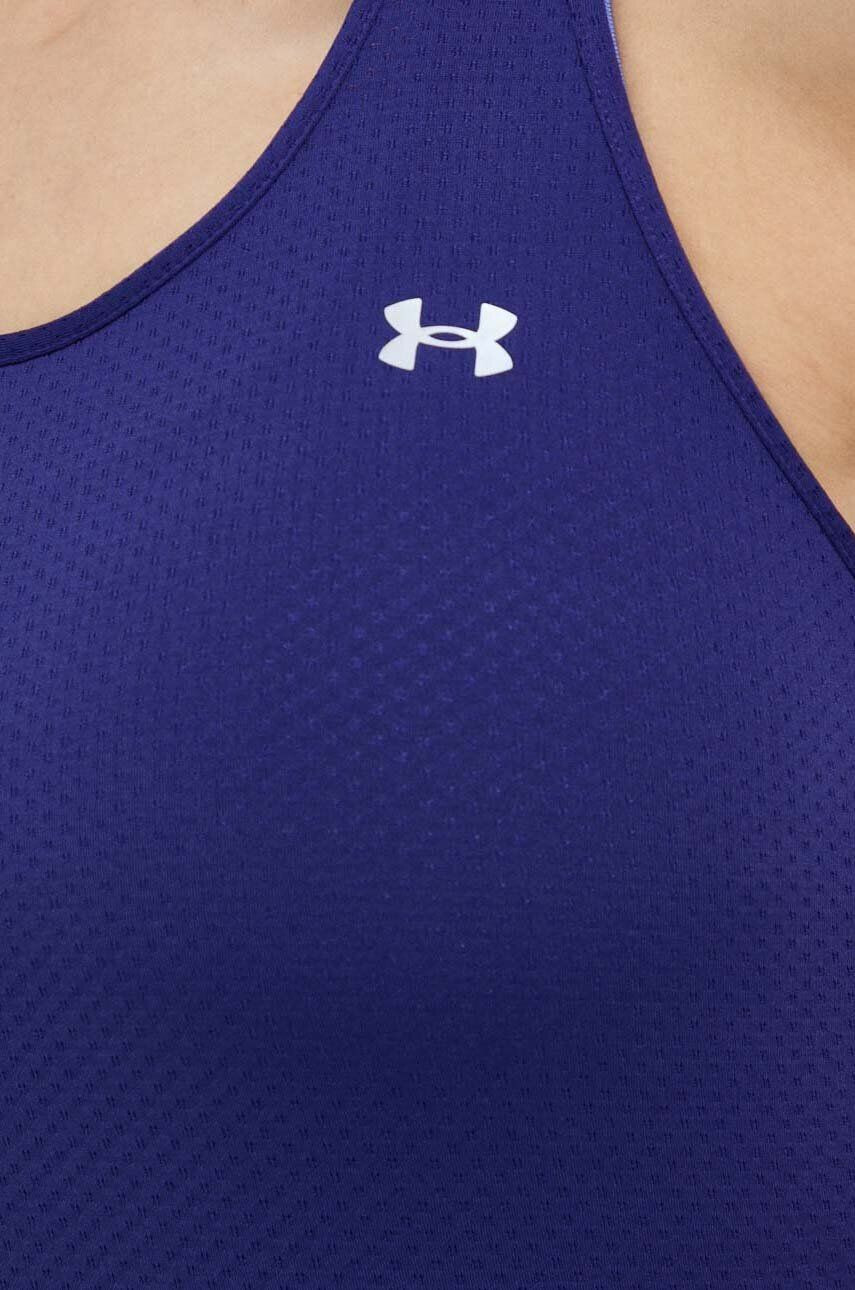 Under Armour Top za vadbo vijolična barva - Pepit.si