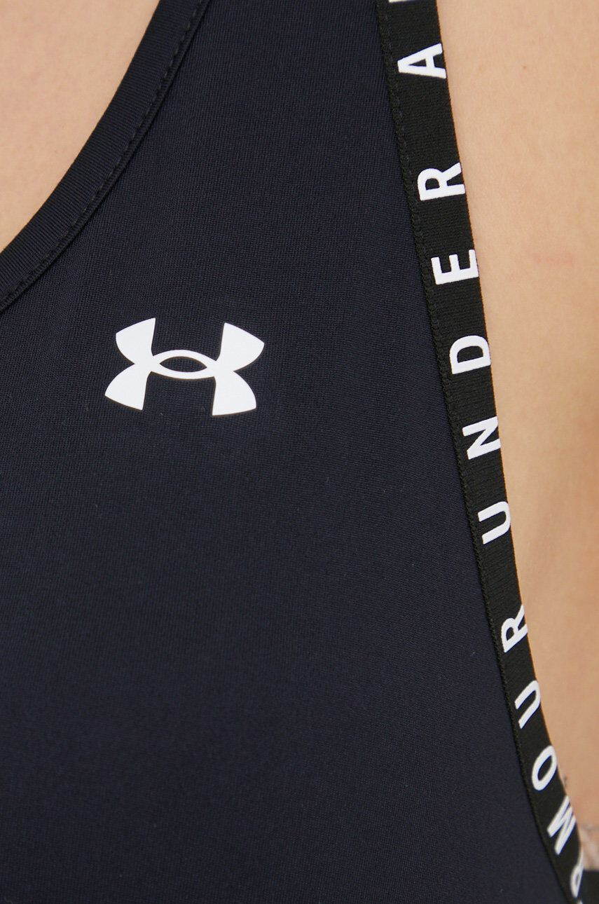 Under Armour Top za vadbo Knockout črna barva - Pepit.si